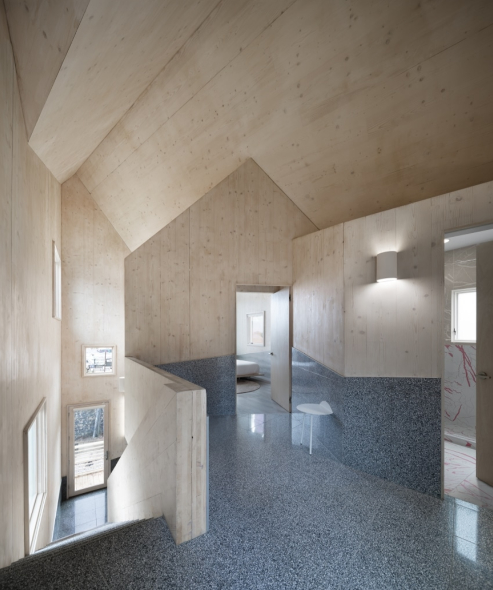 Intérieur maison design bois